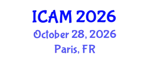 International Conference on Applied Mathematics (ICAM) October 28, 2026 - Paris, France