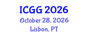 International Conference on Geography and Geosciences (ICGG) October 28, 2026 - Lisbon, Portugal