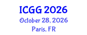 International Conference on Geography and Geosciences (ICGG) October 28, 2026 - Paris, France