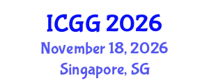 International Conference on Geography and Geosciences (ICGG) November 18, 2026 - Singapore, Singapore