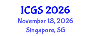International Conference on Geological Sciences (ICGS) November 18, 2026 - Singapore, Singapore