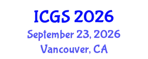 International Conference on Geological Sciences (ICGS) September 23, 2026 - Vancouver, Canada