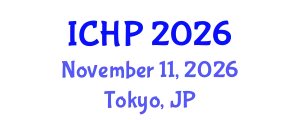 International Conference on Hydraulics and Pneumatics (ICHP) November 11, 2026 - Tokyo, Japan