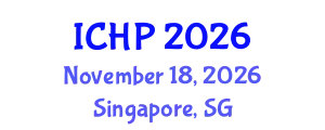 International Conference on Hydraulics and Pneumatics (ICHP) November 18, 2026 - Singapore, Singapore