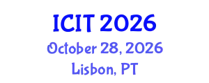 International Conference on Industrial Technology (ICIT) October 28, 2026 - Lisbon, Portugal