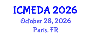 International Conference on Mechanical Engineering Design and Analysis (ICMEDA) October 28, 2026 - Paris, France