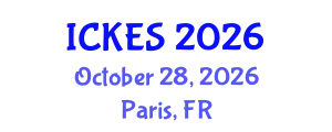 International Conference on Kinesiology and Exercise Sciences (ICKES) October 28, 2026 - Paris, France