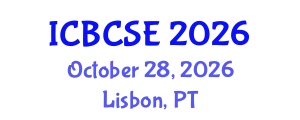 International Conference on Biological and Chemical Systems Engineering (ICBCSE) October 28, 2026 - Lisbon, Portugal