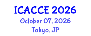 International Conference on Applied Chemistry and Chemical Engineering (ICACCE) October 07, 2026 - Tokyo, Japan