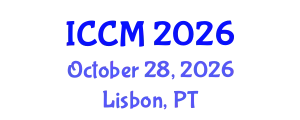 International Conference on Computational Mathematics (ICCM) October 28, 2026 - Lisbon, Portugal