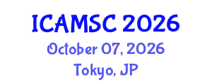 International Conference on Applied Mathematics and Scientific Computing (ICAMSC) October 07, 2026 - Tokyo, Japan