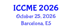 International Conference on Cinema and Media Engineering (ICCME) October 25, 2026 - Barcelona, Spain