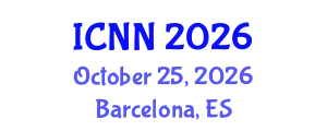 International Conference on Neural Networks (ICNN) October 25, 2026 - Barcelona, Spain
