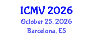International Conference on Machine Vision (ICMV) October 25, 2026 - Barcelona, Spain