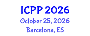 International Conference on Psychiatry and Psychology (ICPP) October 25, 2026 - Barcelona, Spain