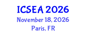 International Conference on Software Engineering and Applications (ICSEA) November 18, 2026 - Paris, France