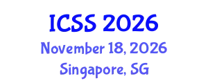 International Conference on Statistical Sciences (ICSS) November 18, 2026 - Singapore, Singapore