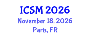 International Conference on Strategic Management (ICSM) November 18, 2026 - Paris, France
