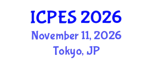 International Conference on Plant and Environmental Sciences (ICPES) November 11, 2026 - Tokyo, Japan