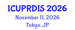 International Conference on Urban Planning, Regional Development and Information Society (ICUPRDIS) November 11, 2026 - Tokyo, Japan