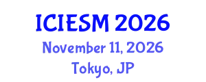International Conference on Innovation, Entrepreneurship and Strategic Management (ICIESM) November 11, 2026 - Tokyo, Japan