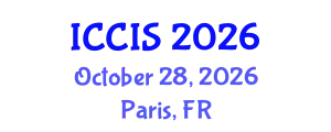 International Conference on Computer and Information Sciences (ICCIS) October 28, 2026 - Paris, France