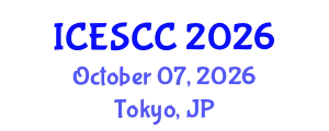 International Conference on Earth Science and Climate Change (ICESCC) October 07, 2026 - Tokyo, Japan