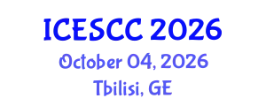 International Conference on Earth Science and Climate Change (ICESCC) October 04, 2026 - Tbilisi, Georgia