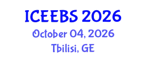 International Conference on Ecological, Environmental and Biological Sciences (ICEEBS) October 04, 2026 - Tbilisi, Georgia
