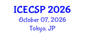 International Conference on Electronics, Control and Signal Processing (ICECSP) October 07, 2026 - Tokyo, Japan