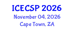 International Conference on Electronics, Control and Signal Processing (ICECSP) November 04, 2026 - Cape Town, South Africa