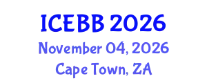 International Conference on Emerging Biosensors and Biotechnology (ICEBB) November 04, 2026 - Cape Town, South Africa
