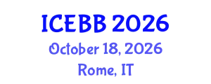 International Conference on Emerging Biosensors and Biotechnology (ICEBB) October 18, 2026 - Rome, Italy