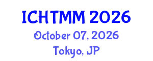 International Conference on Hospitality, Tourism Marketing and Management (ICHTMM) October 07, 2026 - Tokyo, Japan