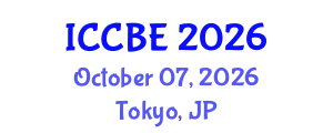 International Conference on Civil and Building Engineering (ICCBE) October 07, 2026 - Tokyo, Japan
