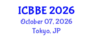 International Conference on Biophysical and Biomedical Engineering (ICBBE) October 07, 2026 - Tokyo, Japan