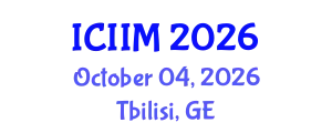 International Conference on Innovation and Information Management (ICIIM) October 04, 2026 - Tbilisi, Georgia