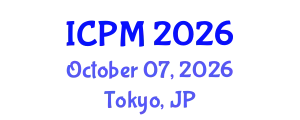 International Conference on Physics and Mathematics (ICPM) October 07, 2026 - Tokyo, Japan