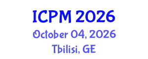International Conference on Physics and Mathematics (ICPM) October 04, 2026 - Tbilisi, Georgia