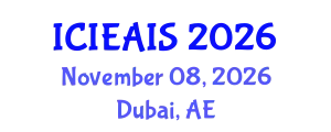 International Conference on Industrial, Engineering and Applied Intelligent Systems (ICIEAIS) November 08, 2026 - Dubai, United Arab Emirates