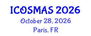 International Conference on Orthopedics, Sports Medicine and Arthroscopic Surgery (ICOSMAS) October 28, 2026 - Paris, France