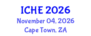 International Conference on Higher Education (ICHE) November 04, 2026 - Cape Town, South Africa