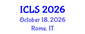 International Conference on Law and Society (ICLS) October 18, 2026 - Rome, Italy