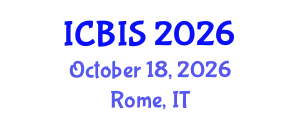 International Conference on Business Information Systems (ICBIS) October 18, 2026 - Rome, Italy