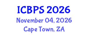 International Conference on Behavioral and Psychological Sciences (ICBPS) November 04, 2026 - Cape Town, South Africa