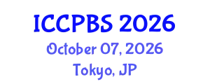 International Conference on Cognitive, Psychological and Behavioral Sciences (ICCPBS) October 07, 2026 - Tokyo, Japan