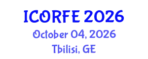 International Conference on Operations Research and Financial Engineering (ICORFE) October 04, 2026 - Tbilisi, Georgia