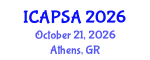 International Conference on Atomic Physics, Systems and Applications (ICAPSA) October 21, 2026 - Athens, Greece