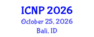 International Conference on Nuclear Physics (ICNP) October 25, 2026 - Bali, Indonesia