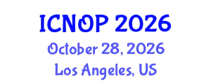 International Conference on Nanotechnology, Optoelectronics and Photonics (ICNOP) October 28, 2026 - Los Angeles, United States
